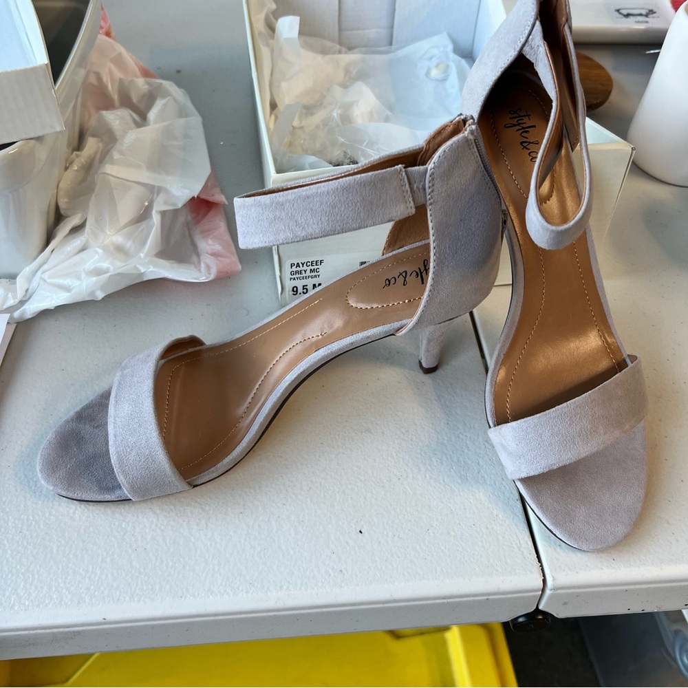 Style & Co. Women’s Paycee Two Piece Dress Sandals 9.5 - Picture 3 of 14
